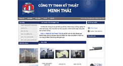 Desktop Screenshot of minhthai.vn
